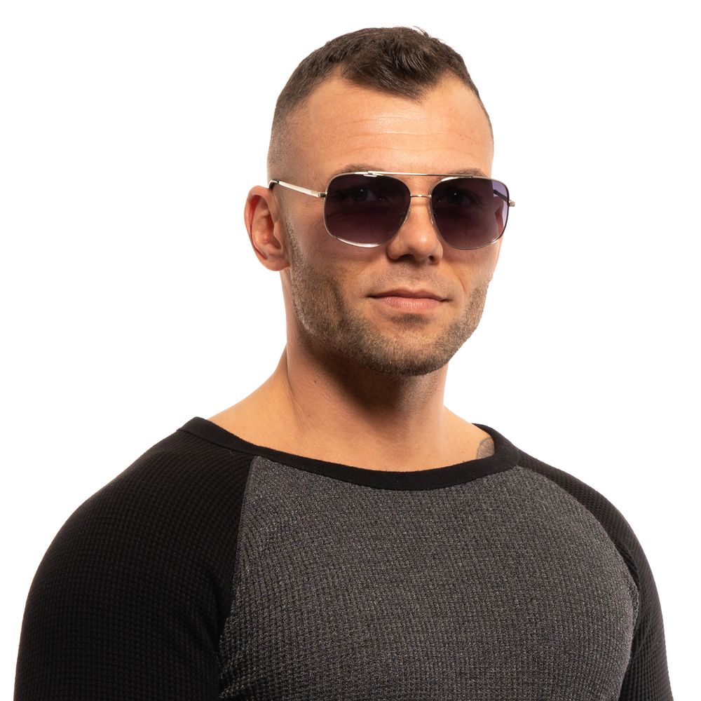 Silver Men Sunglass