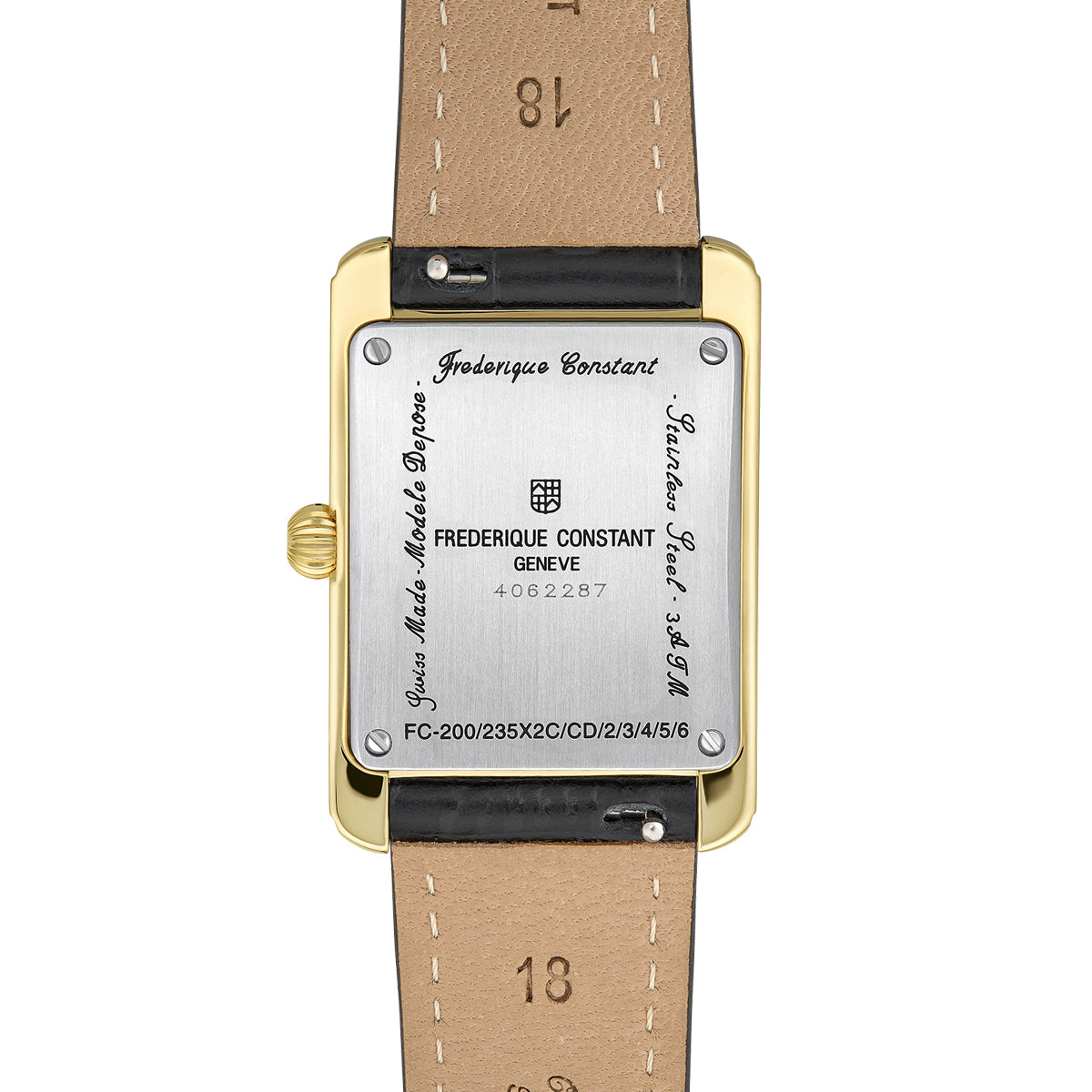 FREDERIQUE CONSTANT Mod. CLASSIC CARREE SMALL SECOND-2