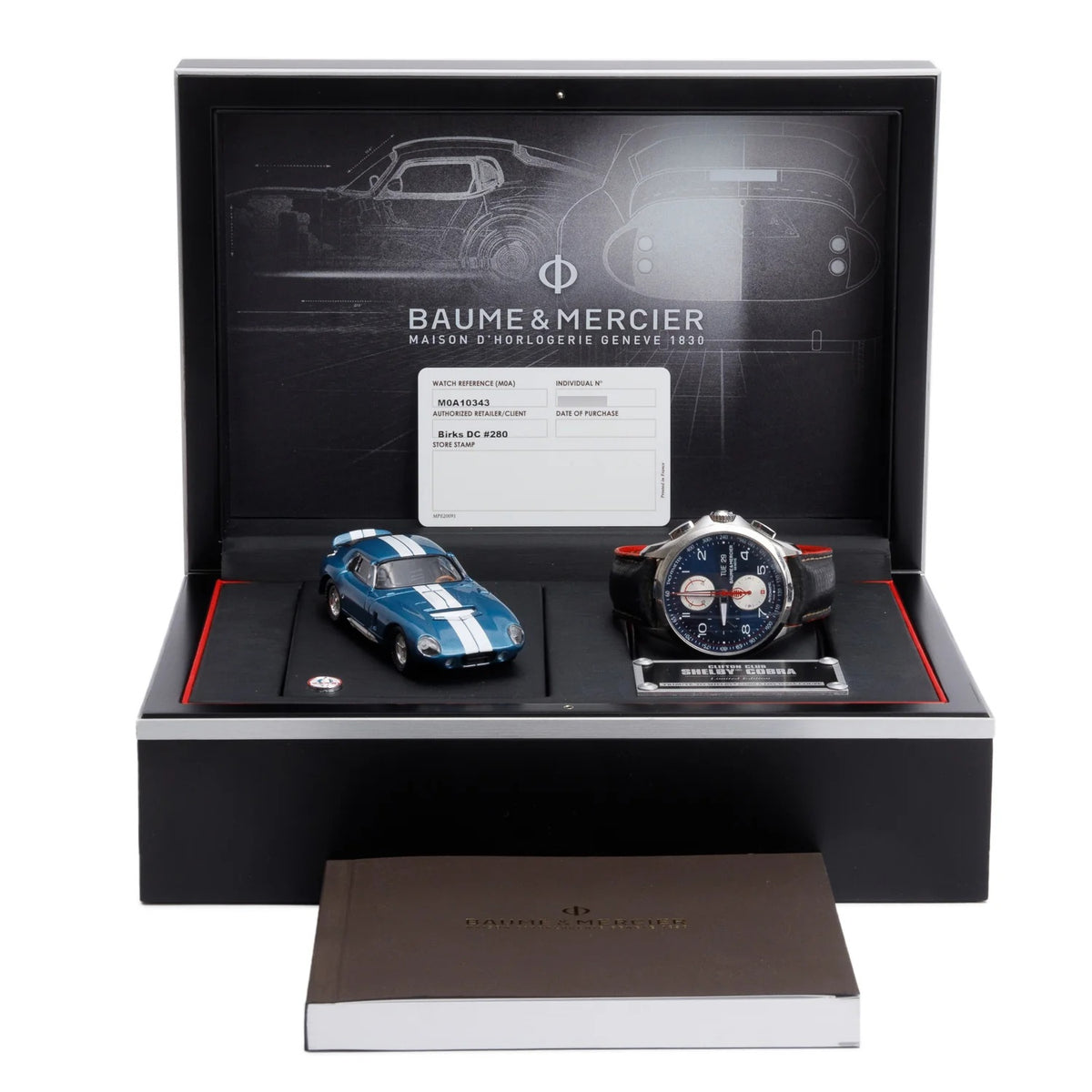 BAUME & MERCIER Mod. CLIFTON - SHELBY COBRA EDITION Chrono Automatic ***SPECIAL PRICE***-1