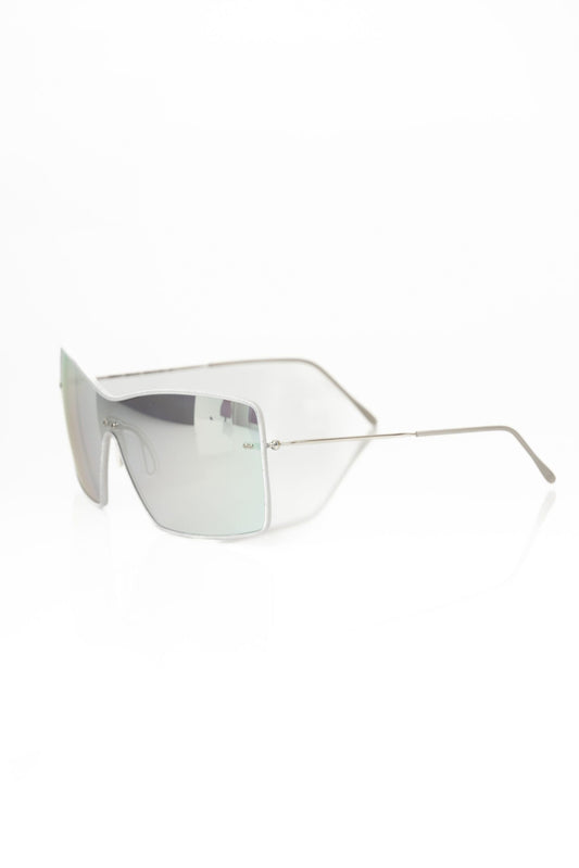 Silver Metallic Fibre Women Sunglasses