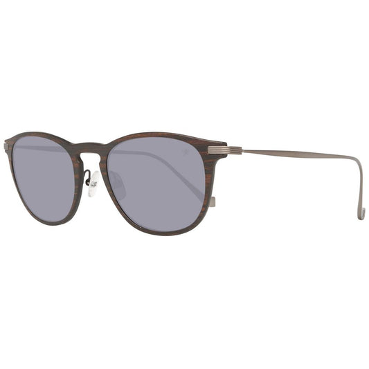 Brown Metal Metal Metal Sunglasses