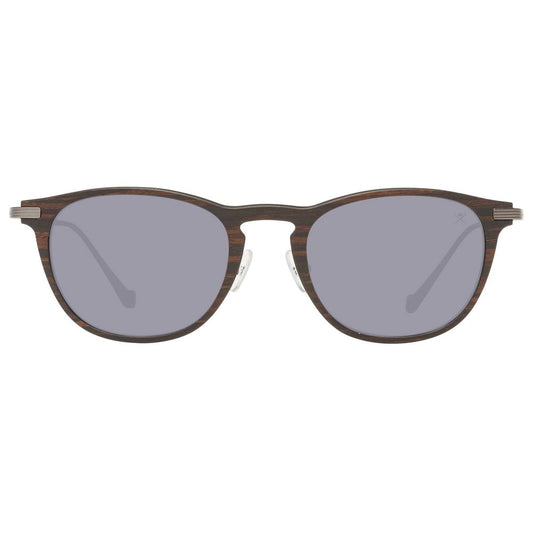 Brown Metal Metal Metal Sunglasses