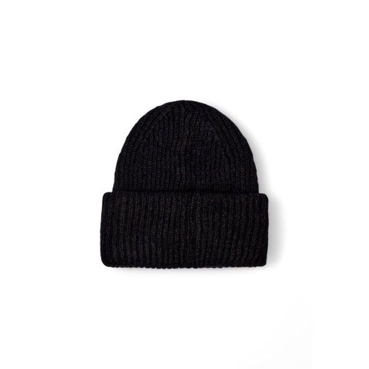Black Alpaca Leather Hats & Cap
