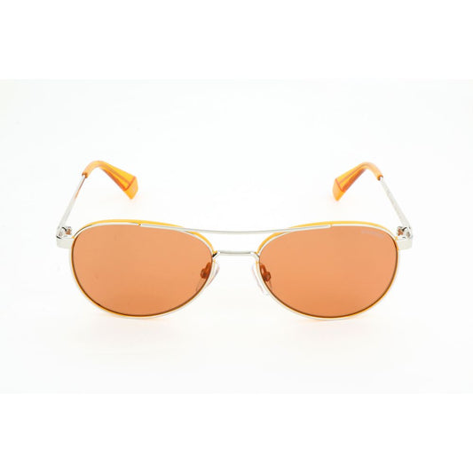 Gray Stainless Steel Sunglasses