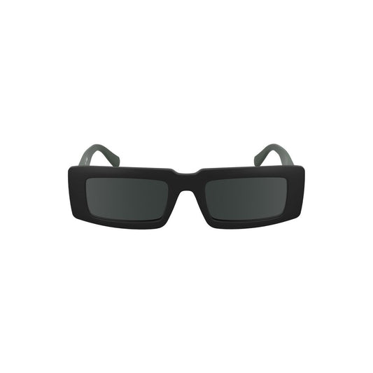 Black Bio-Based Fabric Men Sunglasses