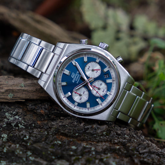 CASIO EDIFICE Mod. MOTORSPORT CHRONOGRAPH BLUE-1