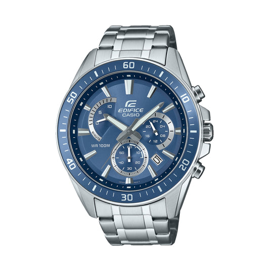 CASIO EDIFICE Mod. RETROGRADE CHRONOGRAPH XL - BLUE AVIO-0