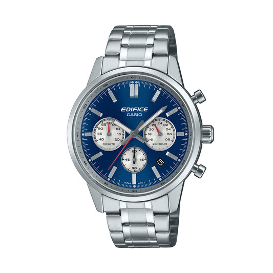 CASIO EDIFICE Mod. STANDARD CHRONOGRAPH - BLUE-0