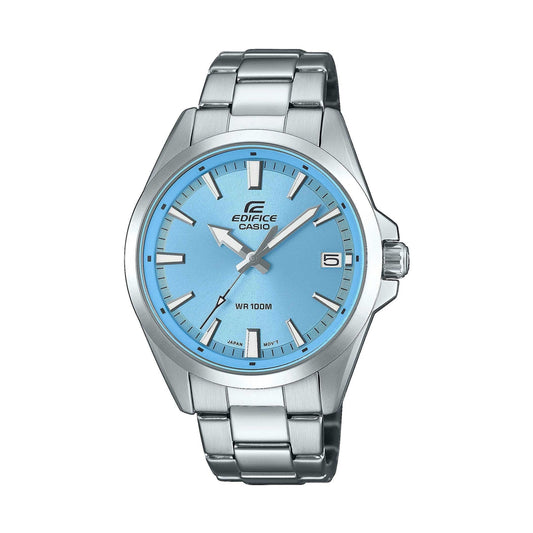 CASIO EDIFICE Mod. CLASSIC DATE - LIGHT BLUE-0