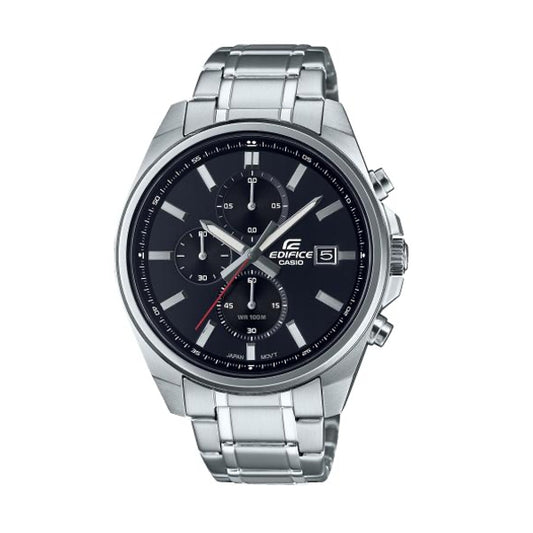 CASIO EDIFICE Mod. STANDARD CHRONOGRAPH - BLACK-0