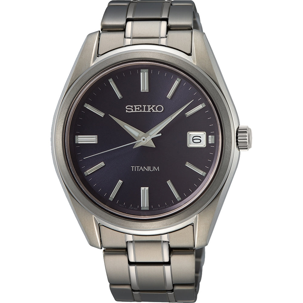 SEIKO Mod. CLASSIC TITANIUM QUARTZ-0