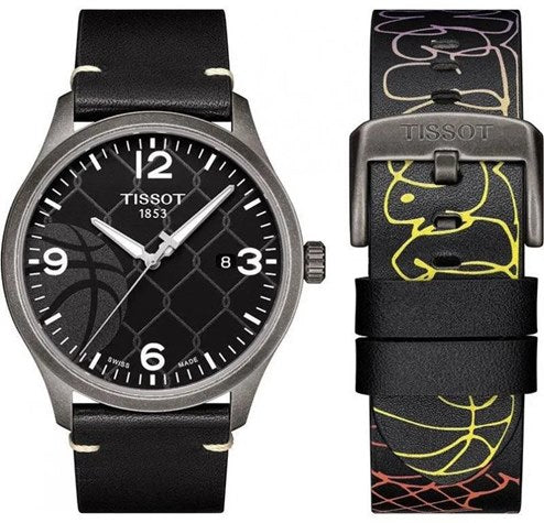 TISSOT Mod. GENT XL 3X3 STREET BASKETBALL Special Pack + Extra Strap-0