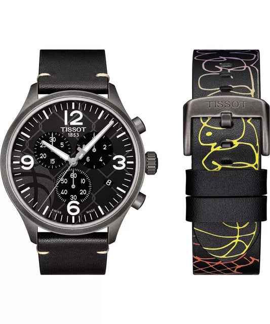 TISSOT Mod. CHRONO XL 3X3 STREET BASKETBALL Special Pack + Extra Strap-0