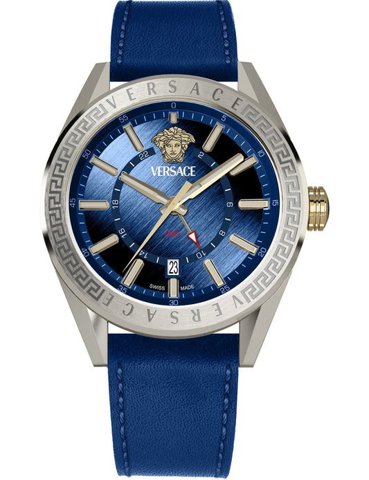 VERSACE Mod. V-CODE GMT - BLUE-0