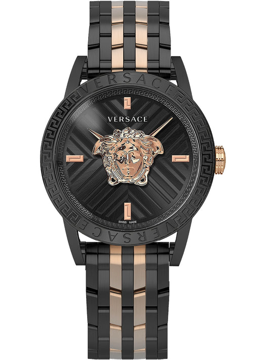 VERSACE Mod. V-CODE RESTYLING - BLACK / ROSE GOLD-0